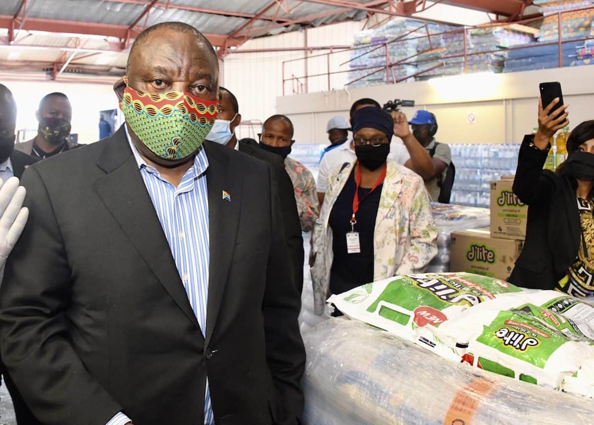 Mandatory use of face masks during all lockdown levels and beyond